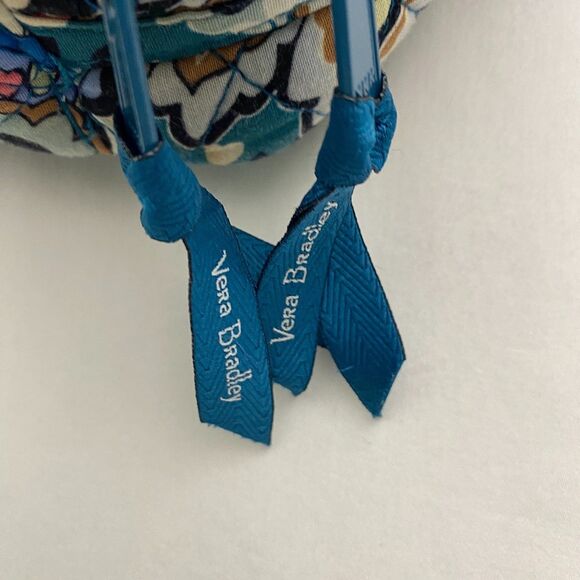 Very Bradley Lunch Box Quilted Paisley Insulated Multicolor Top Handle Zip - Picture 9 of 10